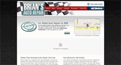 Desktop Screenshot of briansrepair.com