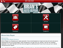 Tablet Screenshot of briansrepair.com